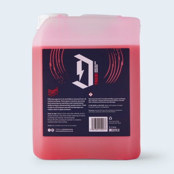 DUEL TOXIN - IRON FALLOUT REMOVER 5L