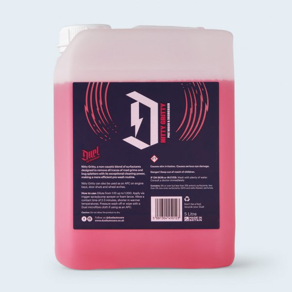 NITTY GRITTY - PRE WASH & DEGREASER 5L