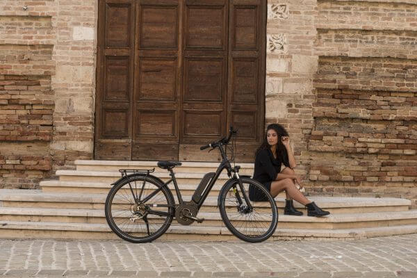 Ladies Hybrid Electric Bike