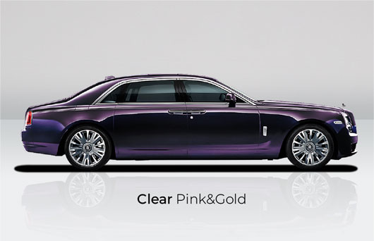 UPPF Magic Clear Pink & Gold Paint Protection Film