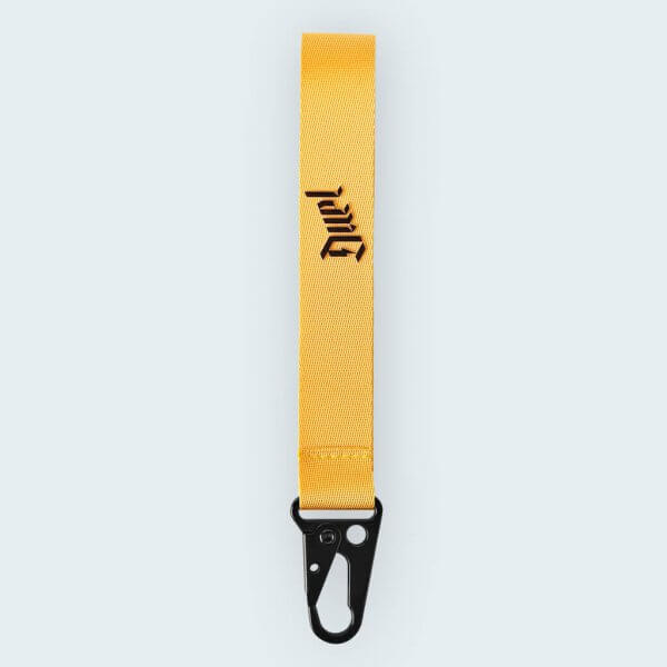 Wrist strap lanyards - Duel Yellow